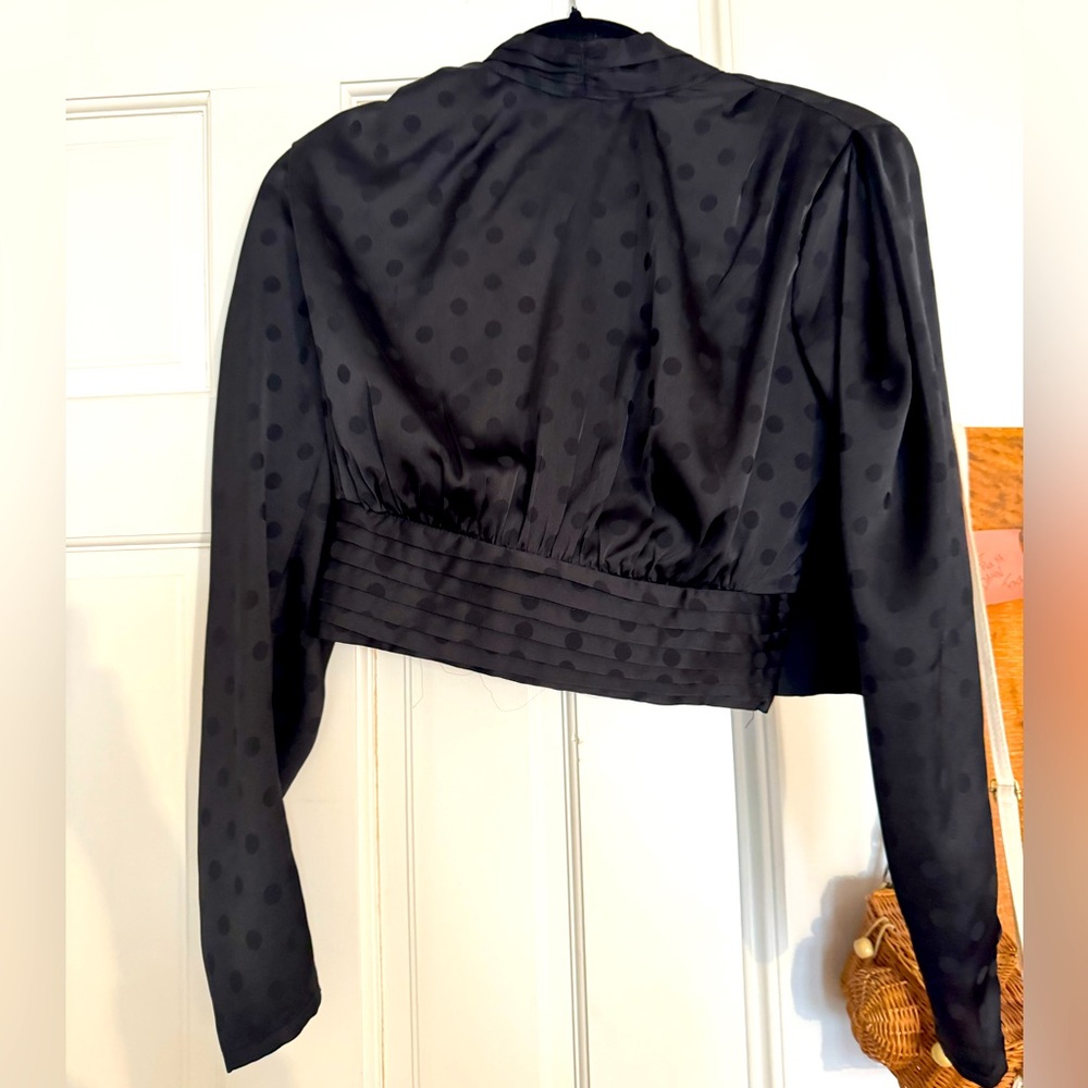 Aqua High Neck Shirt, Size S